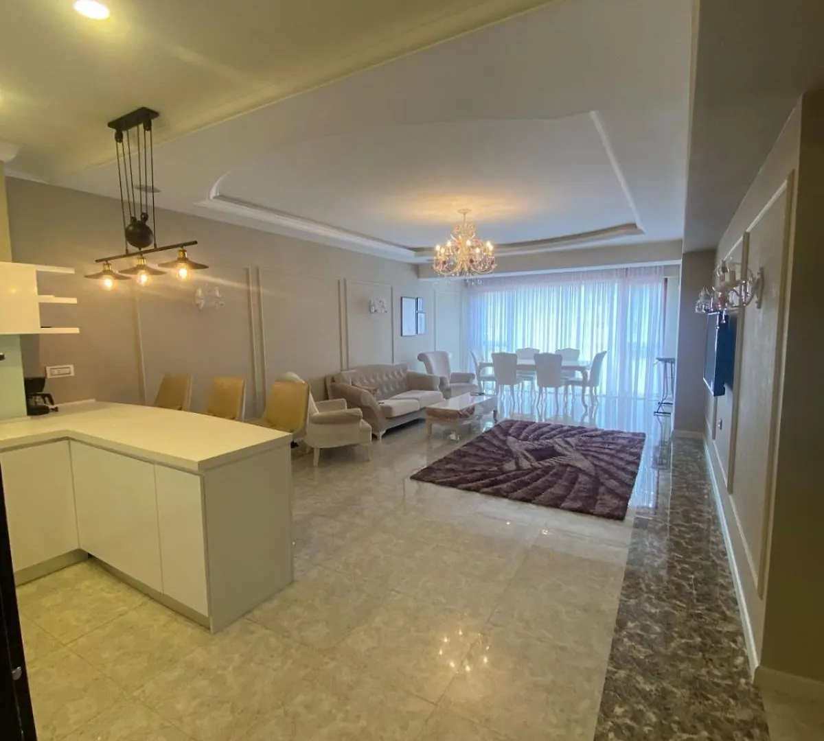 Baku - Park Azure With Sea View Two Bedrooms And One Living Room Azerbaijan